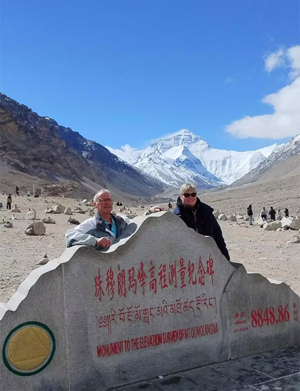 the world’s highest peak