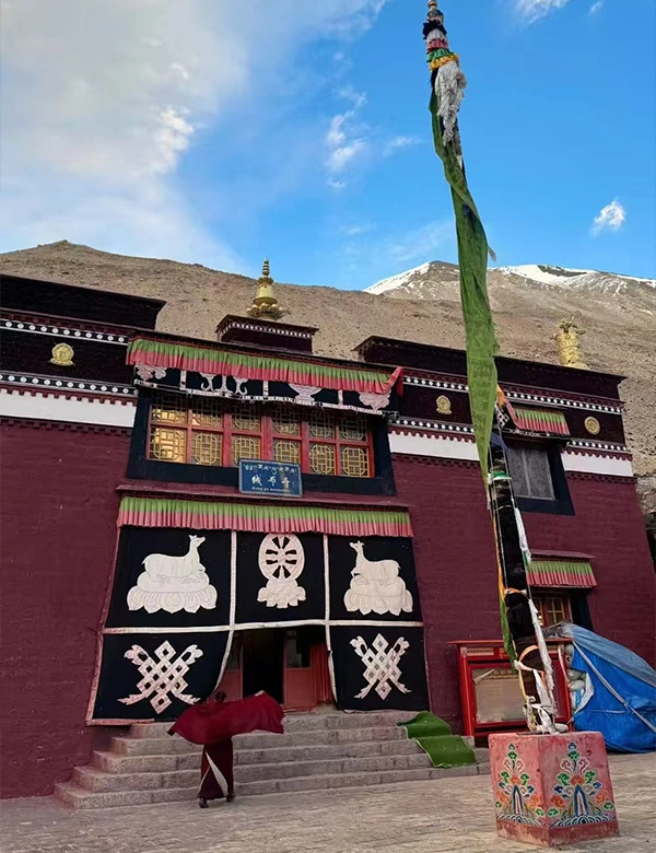 Rongbuk Monastery near Mount Everest Tibet