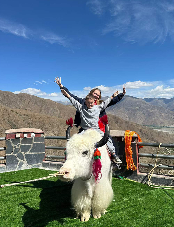 Travel Tibet with your kids