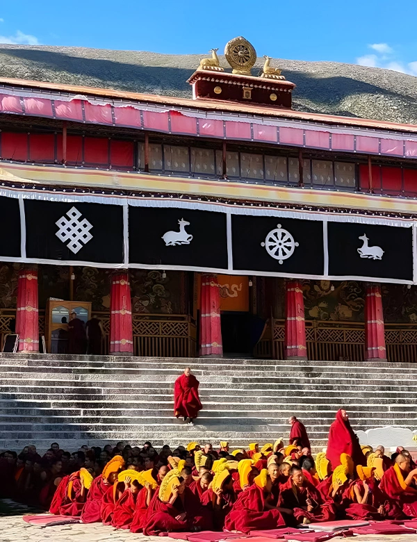 Visit Tibet monastery tour