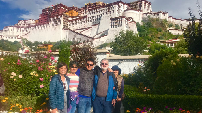 Potala Palace in Lhasa