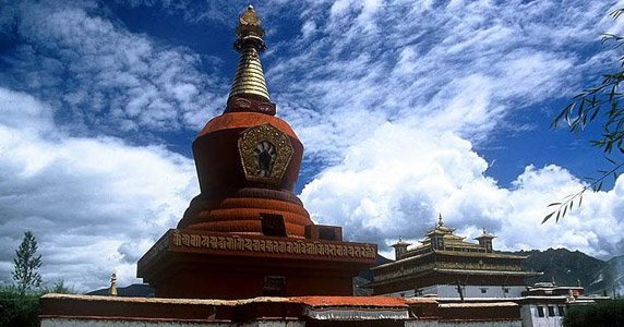 Red Pagoda of Samye Monastery