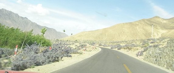 New Road to Samye Monastery