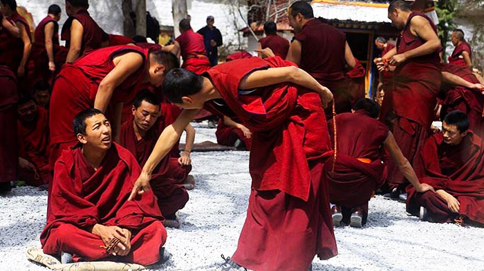  Monks Debating 