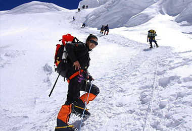 Climbing Mount Everest in Tibet 