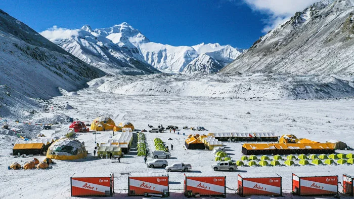 Tibet Advanced Base Camp at 6,500 meters