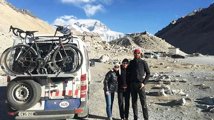 Cycling to Everest Base Camp in Tibet