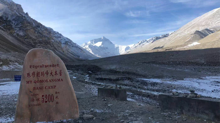 Serene Trail during Everest Base Camp Trek in February