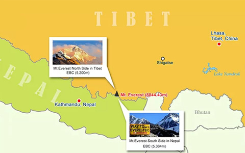 Everest Base Camp Nepal vs Everest Base Camp Tibet
