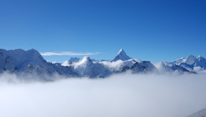 Everest in Rainy Season