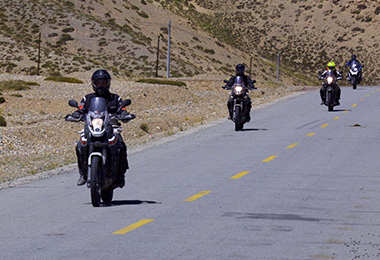Drive Back to Lhasa by Motorbike