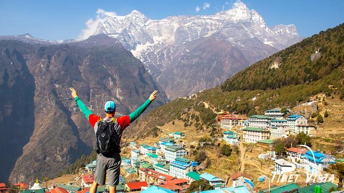 Nepal Everest Base Camp trekking tour through beautiful Sherpa villages