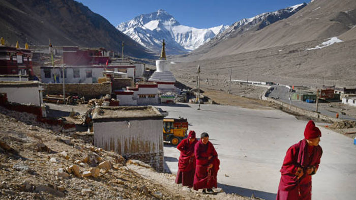 Tibet Rongbuk Monastery