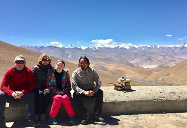 Tourists can enjoy the panorama of Himalaya at Gawula Pass