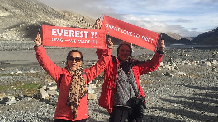 Arrived at Everest