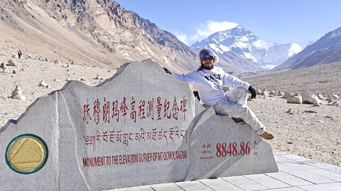 Latest Altitude of Mount Everest