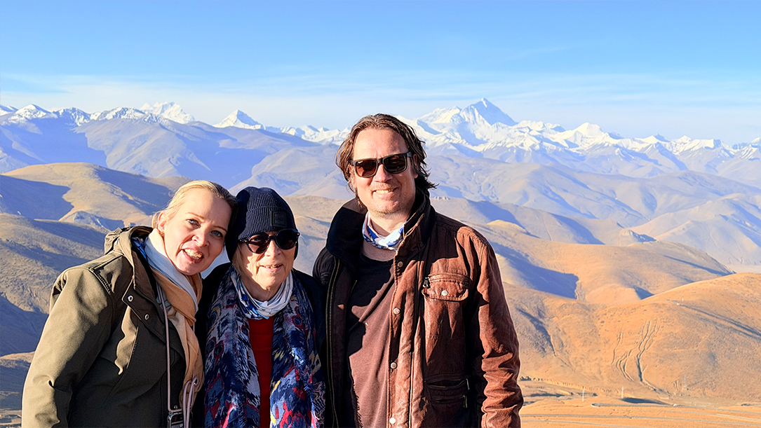mount everest from gawula pass