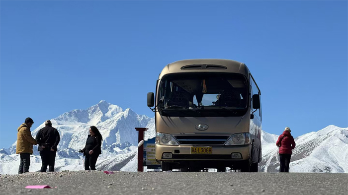 take a bus to Everest Base Camp
