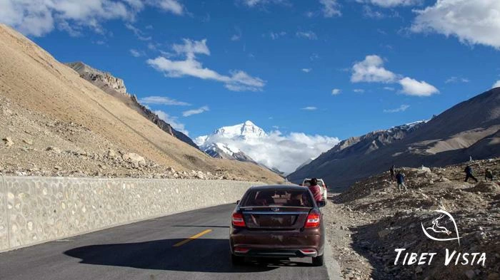 The road to Everest base camp is very good