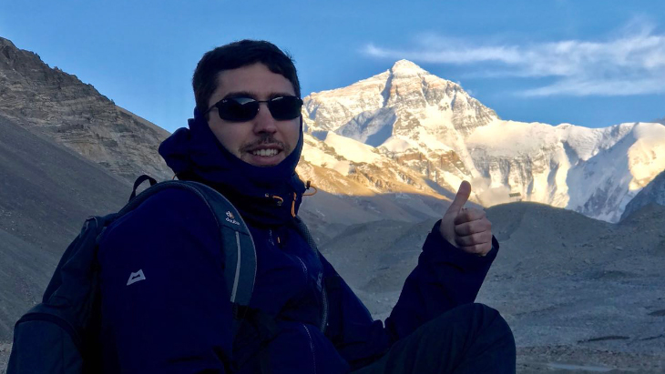 See Mount Everest from the Base Camp