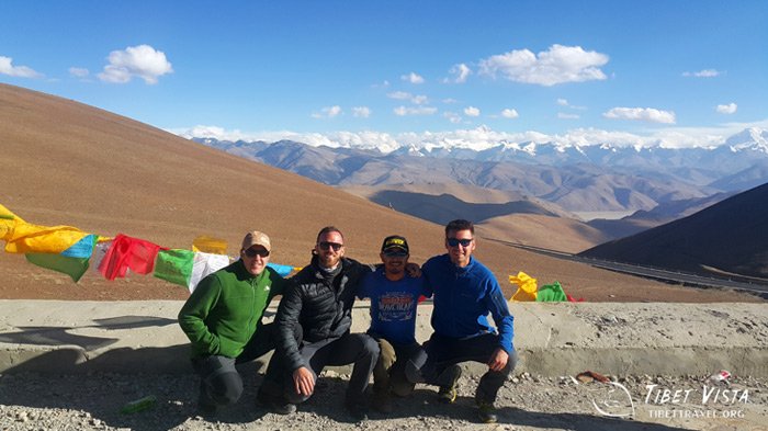 photograph mount everest and himalayan range at gawula pass in tibet