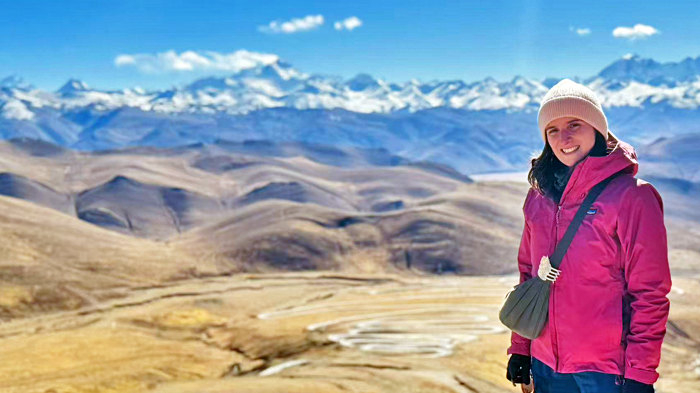 Himalayan range from the Gawula Pass