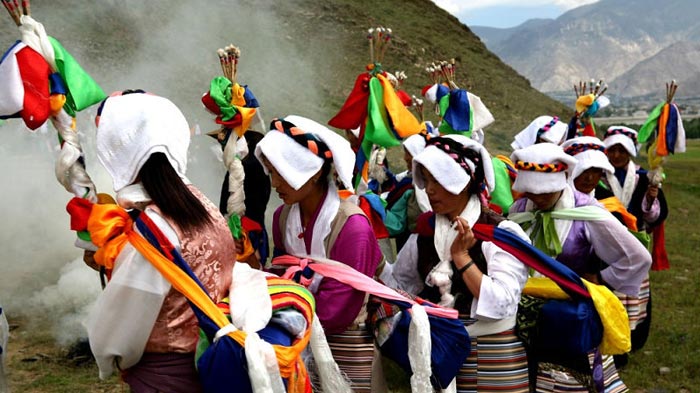 Ongkor Festival in Tibet