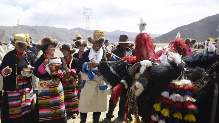 Sowing Seed Festival in Tibet
