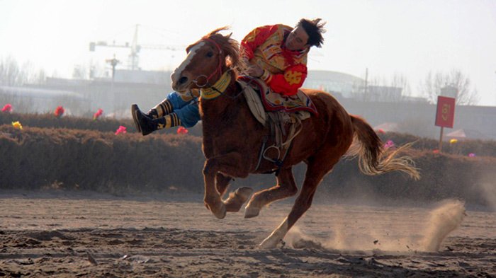 horsemanship tibetan new year