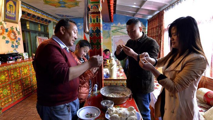 make guthuk tibetan new year eve