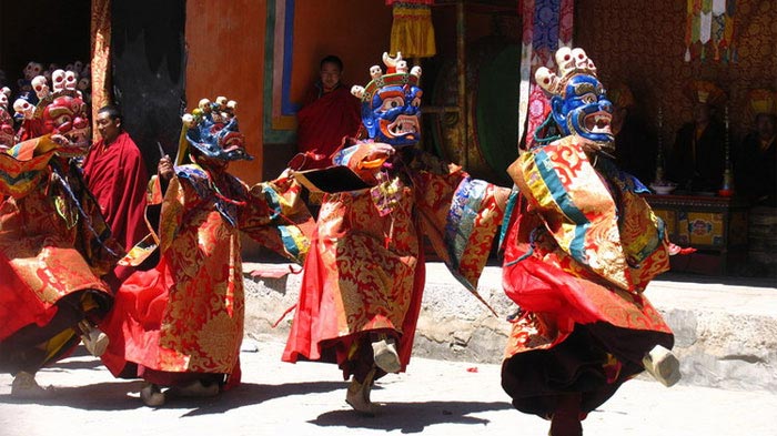 Cham Dance Festival in Tashihlunpo, Shigatse