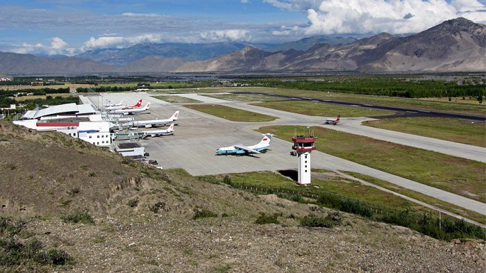 lhasa gonggar airport