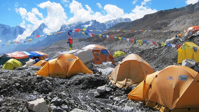 Everest Base Camp in Nepal