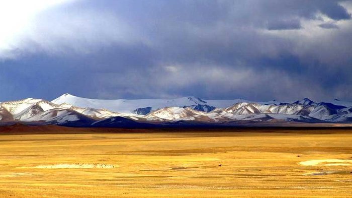 Gobi Desert in Golmud