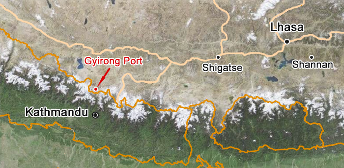 gyirong port new tibet nepal overland gateway