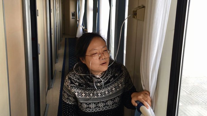 use oxygen supply facility in the qinghai-tibet train