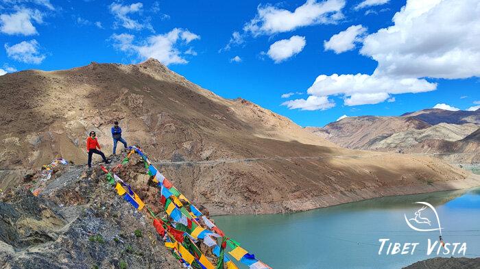 Manla Reservoir in Gyantse