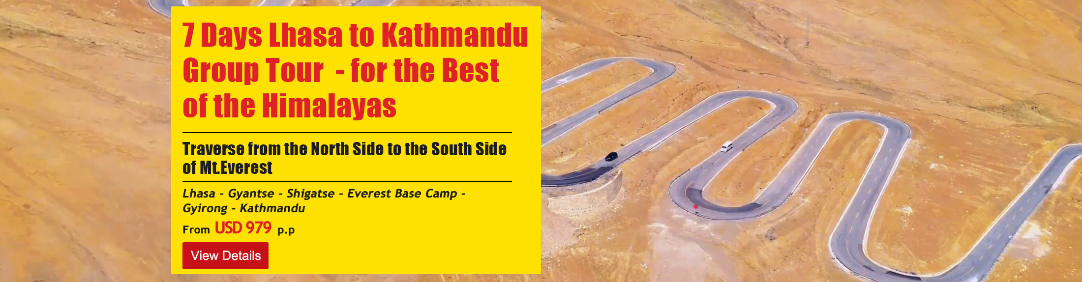 Lhasa to Kathmandu Overland Tour