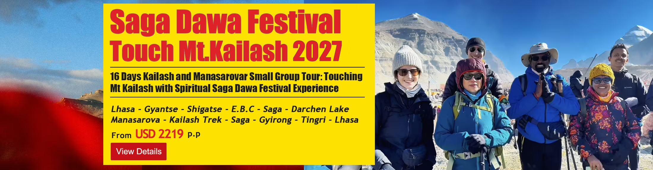 Kailash and Manasarovar Small Group Tour 16 Days Kailash and Manasarovar Small Group Tour