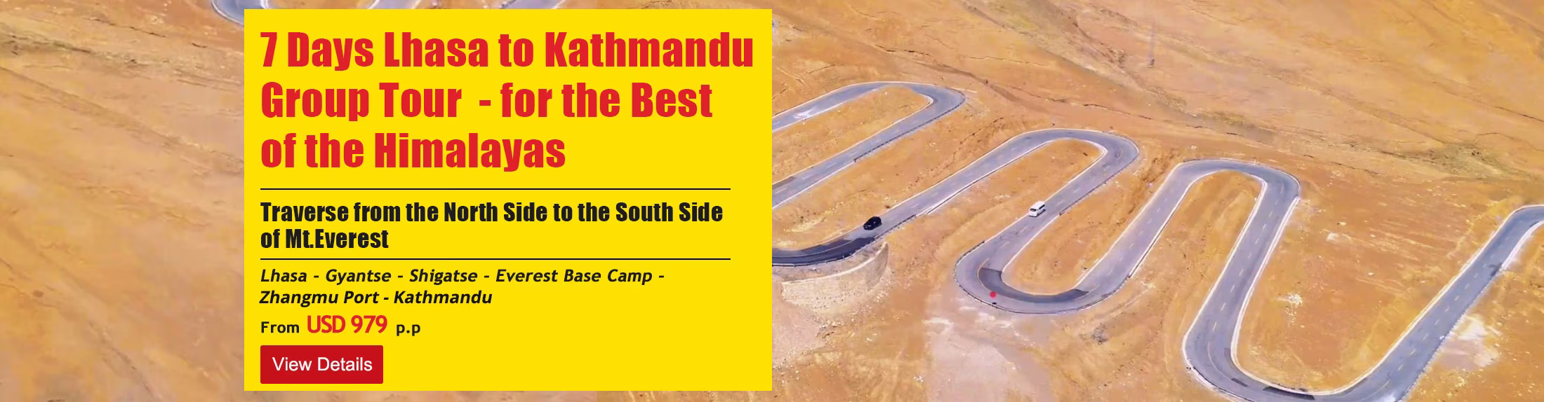 Lhasa to Kathmandu Overland Tour