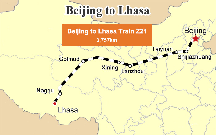 Beijing Lhasa Train