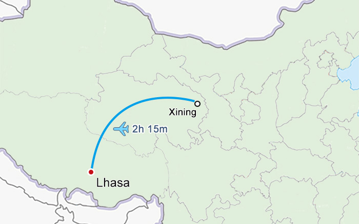 Xining to Lhasa Flights