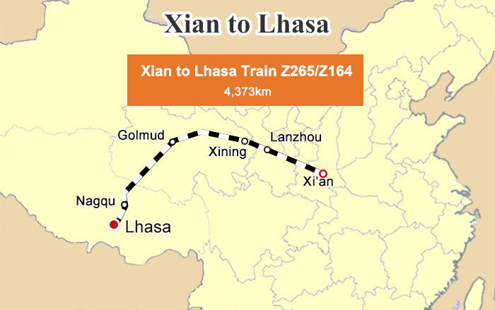 Xian Tibet Train
