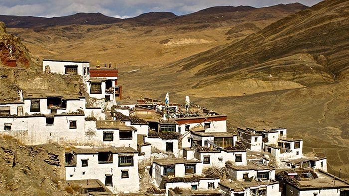 Tibetan Village Houses