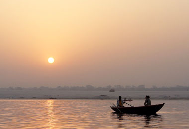 Morning Boating in the Ganges