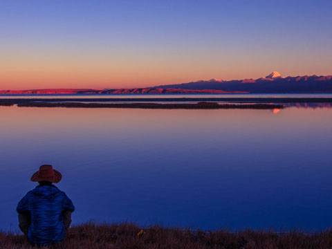 Lake Manasarovar near Mount Kailash