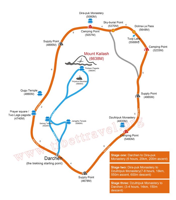 Kailash Kora Map Small 