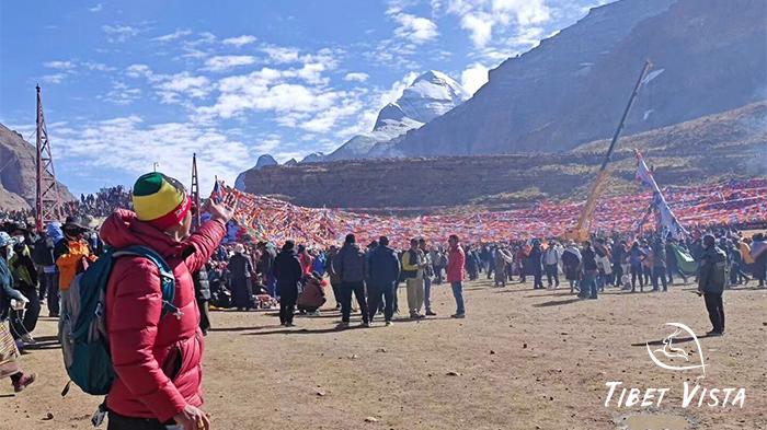 Mount Kailash During the Saga Dawa Festival