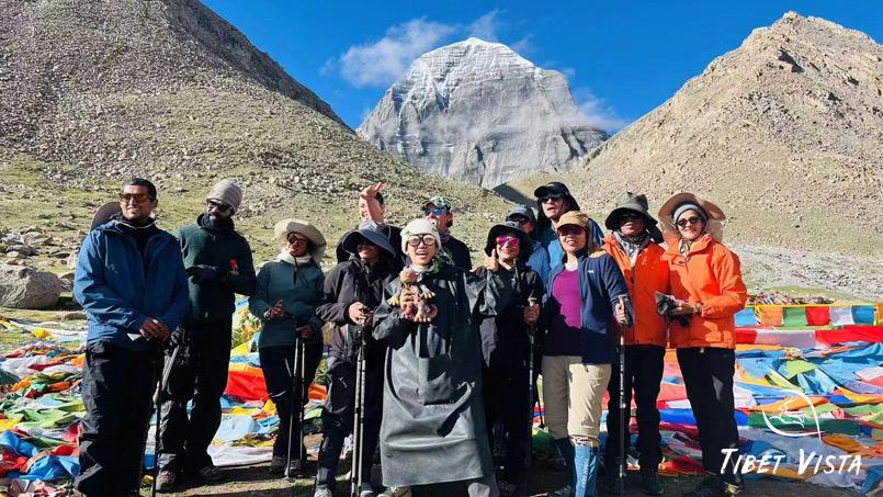 made it to north face of mt kailash