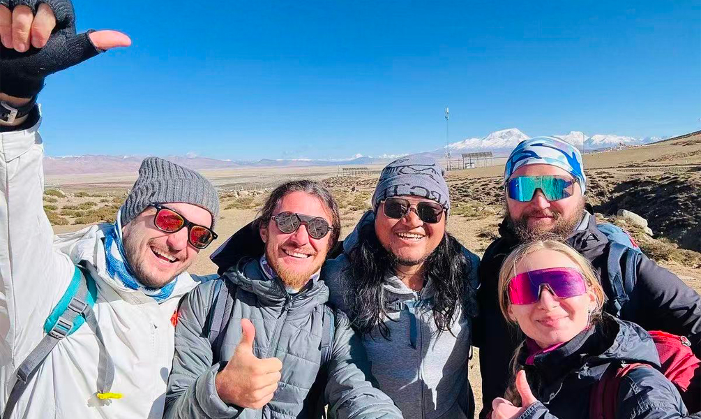 Tibet Tour Farewell with Fellow Travelers